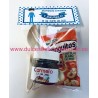 Mini Bote de Nutella personalizada con bolsa de conguitos y cucharilla en bolsa con etiqueta